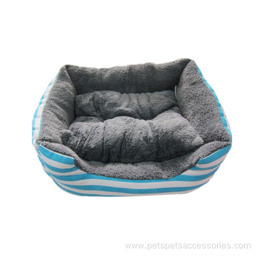 Purple plush pet bed comfortable stylish dog beds